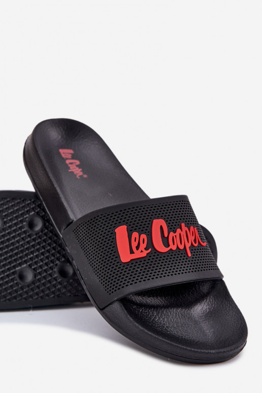 chanclas para hombres negras Lee Cooper LCIN-25-07-3526M