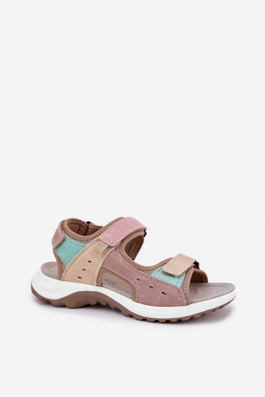 sandalias deportivas de mujer color arena McKeylor 95347