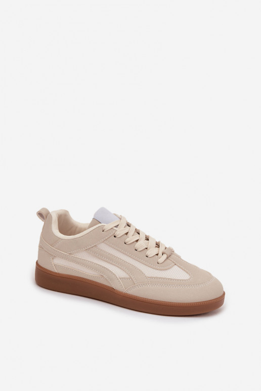 Zapatillas beige para mujer modelo Hanelor