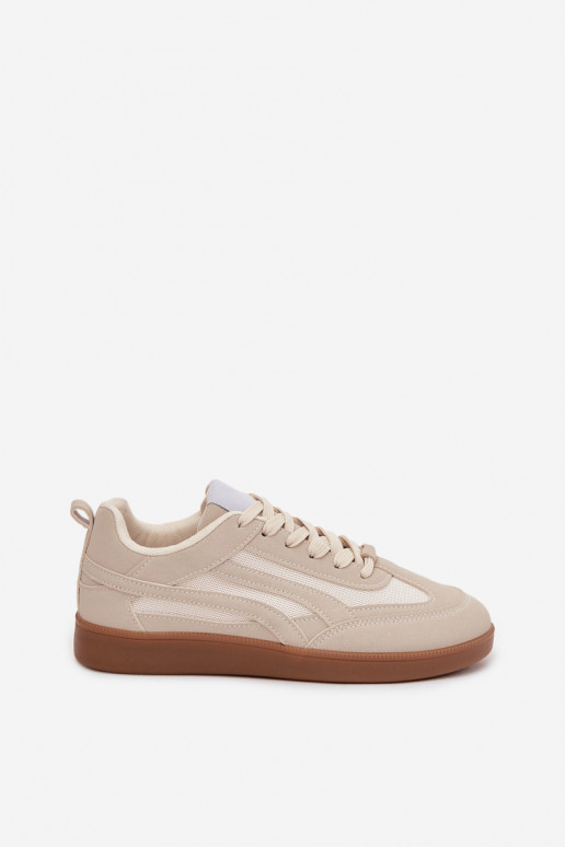 Zapatillas beige para mujer modelo Hanelor