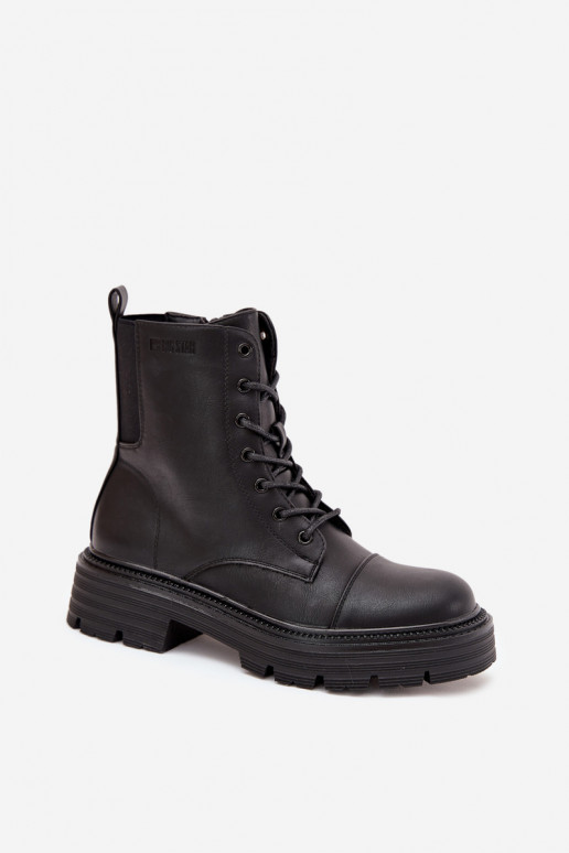 Botines de trabajo aislantes para mujer Big Star OO274140 en negro