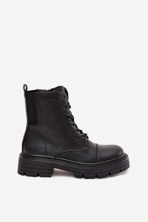 Botines de trabajo aislantes para mujer Big Star OO274140 en negro