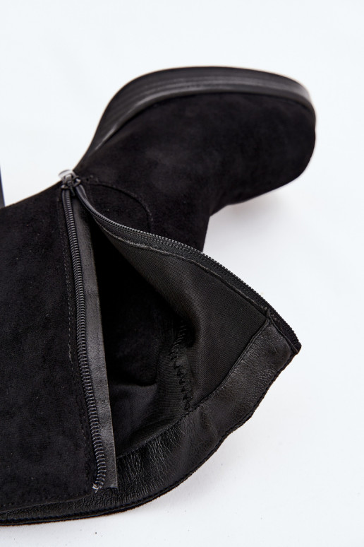 Botines de mujer en negro Pavinne