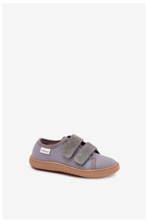 Chanclas "Barefoot" grises para niños "Sklandžiai" Milami Saphira