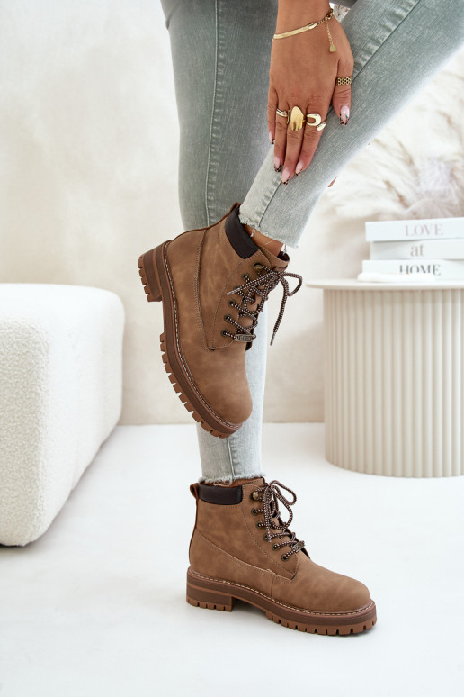 zapatos aislantes para mujer Big Star OO274A289 marrones