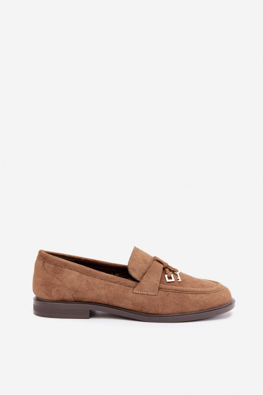 mocasines para mujer de ante sintético marrones Raylie