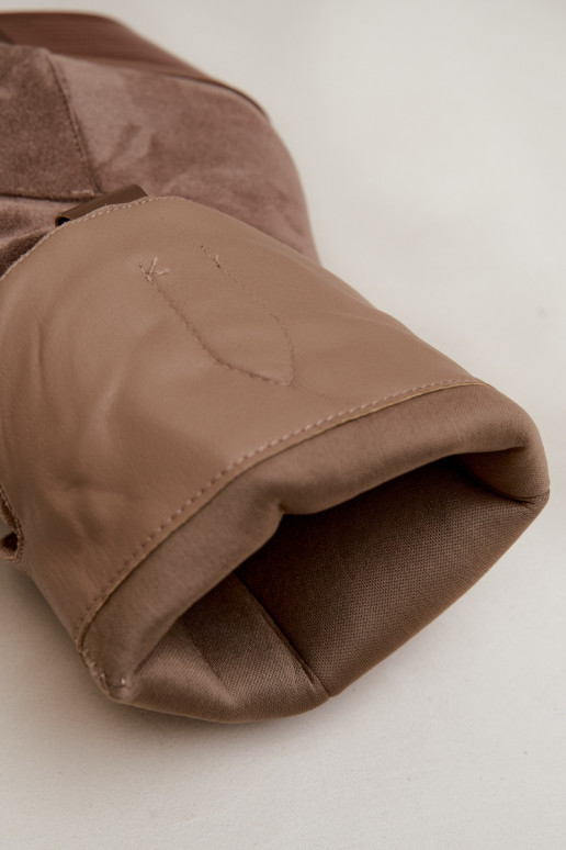 Botas altas de estilo cowboy en caqui Betina