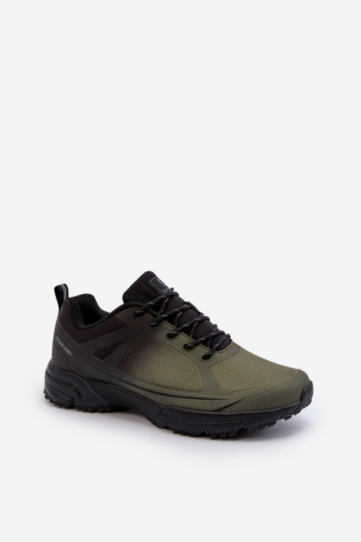 zapatos deportivos para hombres color chaki Trekas