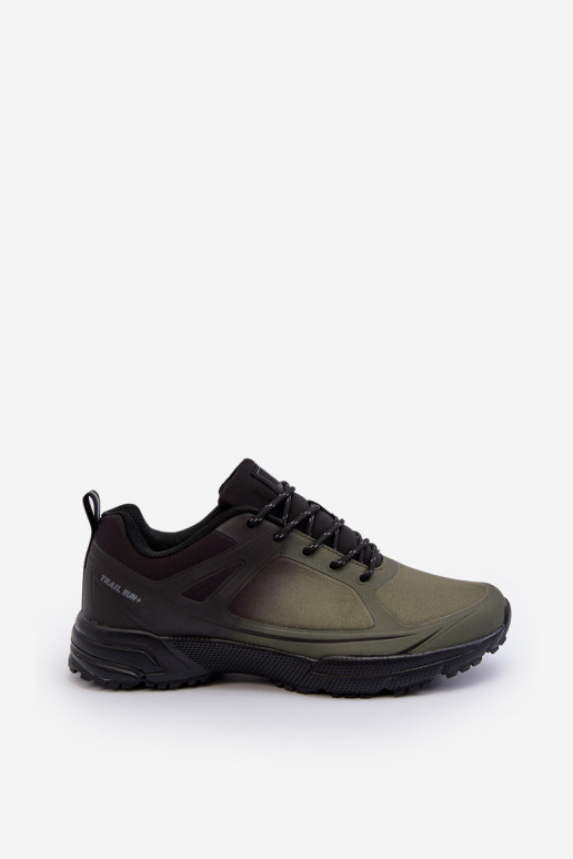 zapatos deportivos para hombres color chaki Trekas