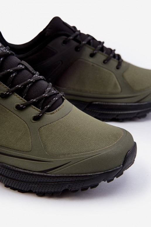 zapatos deportivos para hombres color chaki Trekas