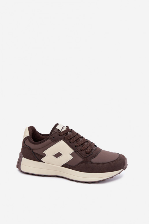 Zapatillas de mujer LOTTO 2401930U CALENTO Chocolate