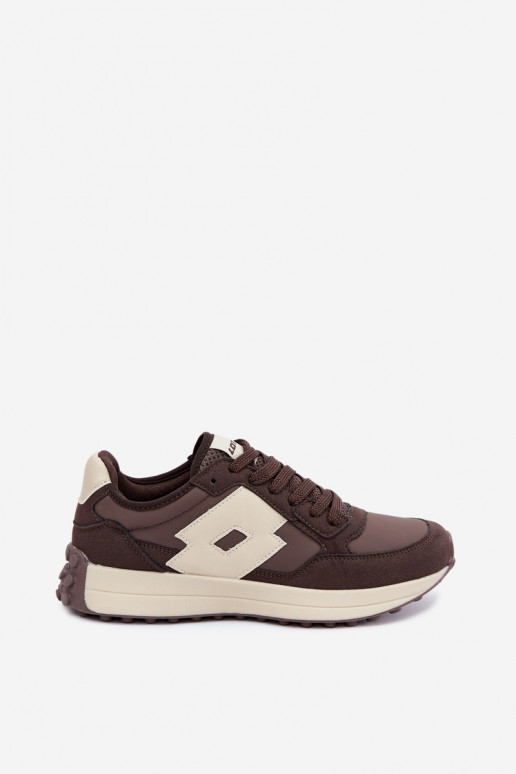 Zapatillas de mujer LOTTO 2401930U CALENTO Chocolate