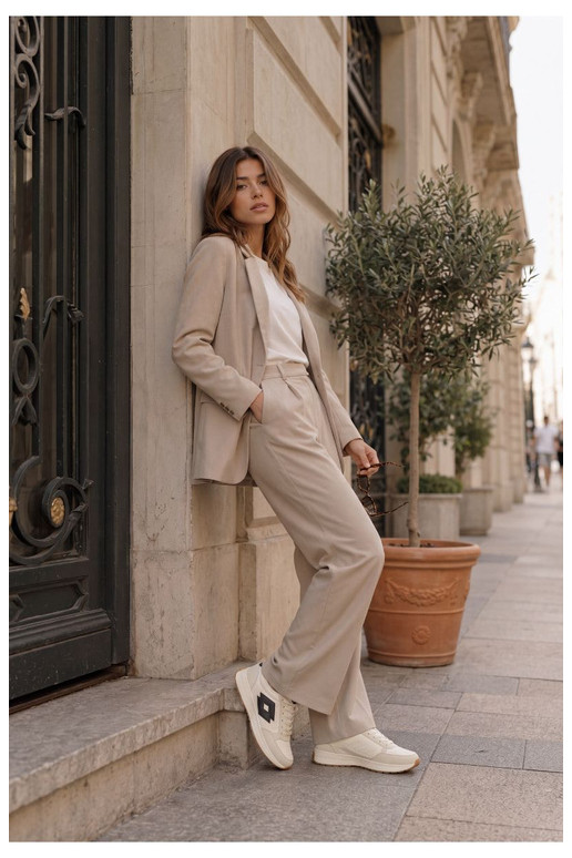 Zapatillas de mujer LOTTO 2401930U CALENTO en blanco atenuado
