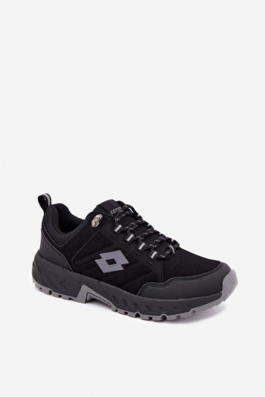 Zapatos de senderismo para hombre en negro LOTTO 2400290U KETCHAM
