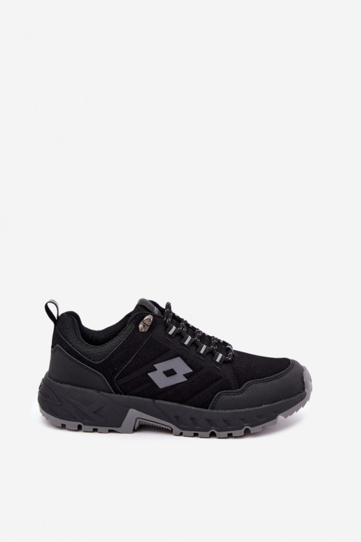 Zapatos de senderismo para hombre en negro LOTTO 2400290U KETCHAM