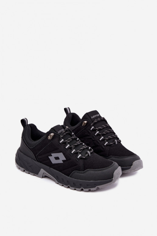 Zapatos de senderismo para hombre en negro LOTTO 2400290U KETCHAM