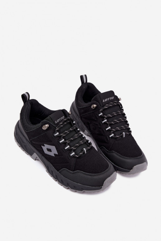 Zapatos de senderismo para hombre en negro LOTTO 2400290U KETCHAM