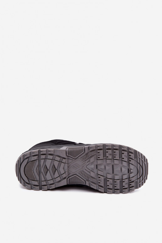 Zapatos de senderismo para hombre en negro LOTTO 2400290U KETCHAM