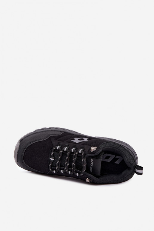 Zapatos de senderismo para hombre en negro LOTTO 2400290U KETCHAM