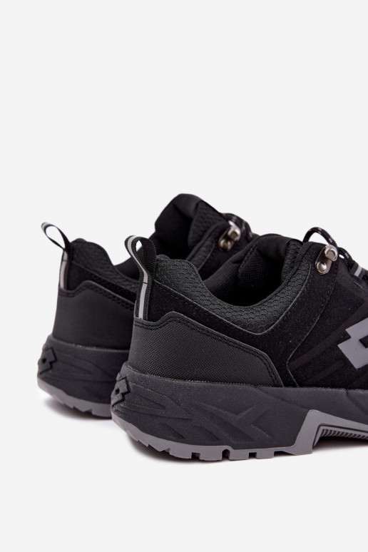 Zapatos de senderismo para hombre en negro LOTTO 2400290U KETCHAM