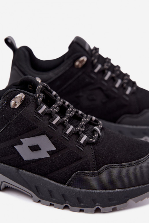 Zapatos de senderismo para hombre en negro LOTTO 2400290U KETCHAM