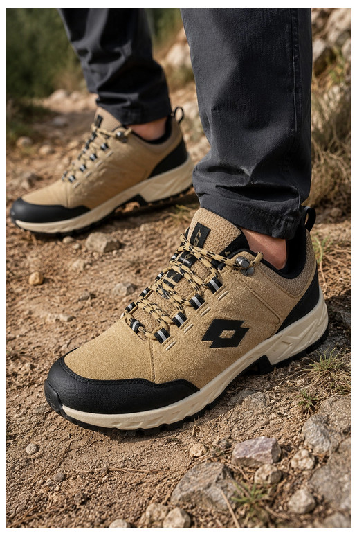 Zapatos de senderismo para hombre en marrón LOTTO 2400290U KETCHAM