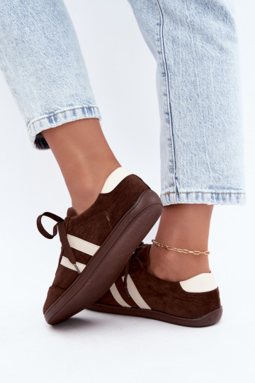 Zapatillas Barefoot para mujer en color chocolate Kessy 2