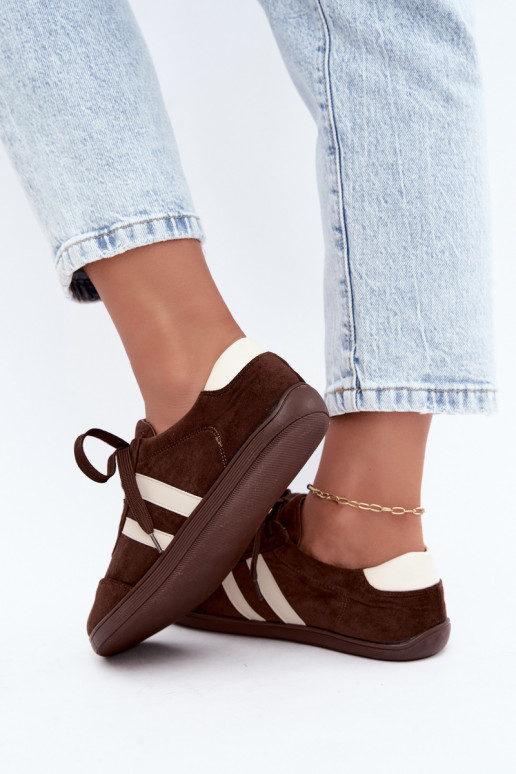 Zapatillas Barefoot para mujer en color chocolate Kessy