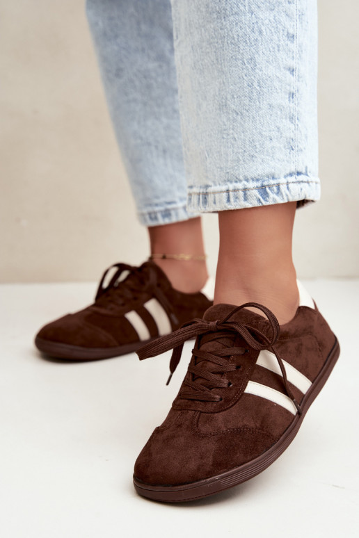 Zapatillas Barefoot para mujer en color chocolate Kessy