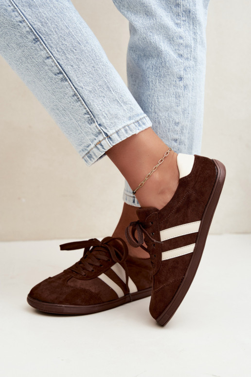Zapatillas Barefoot para mujer en color chocolate Kessy