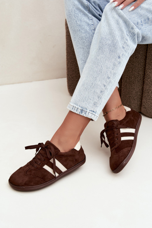 Zapatillas Barefoot para mujer en color chocolate Kessy