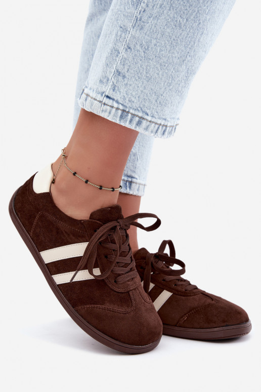 Zapatillas Barefoot para mujer en color chocolate Kessy