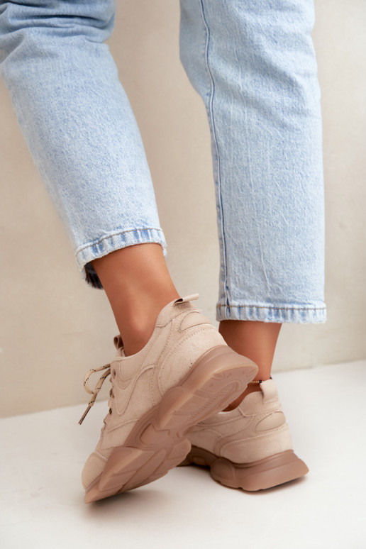 Zapatillas para mujer en color arena Shaley