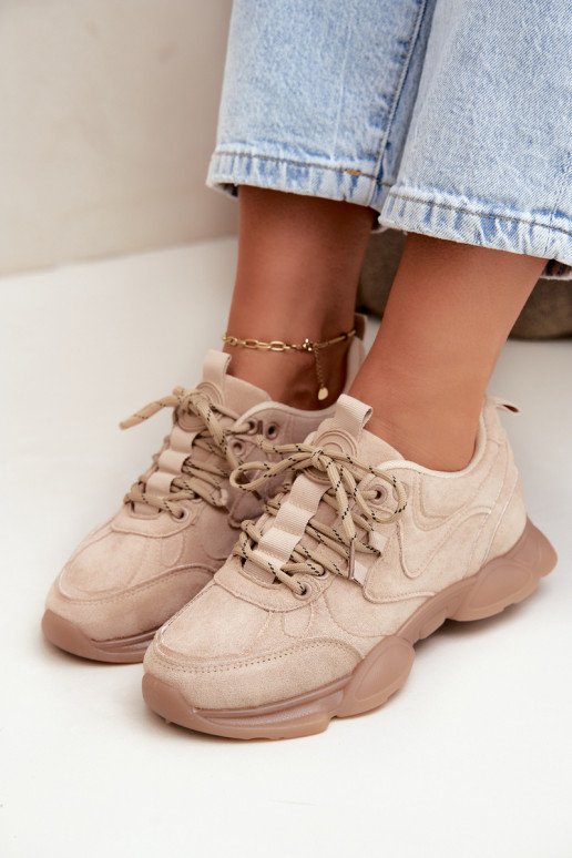 Zapatillas para mujer en color arena Shaley