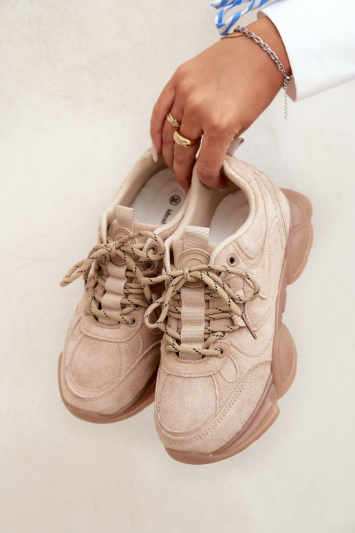 Zapatillas para mujer en color arena Shaley