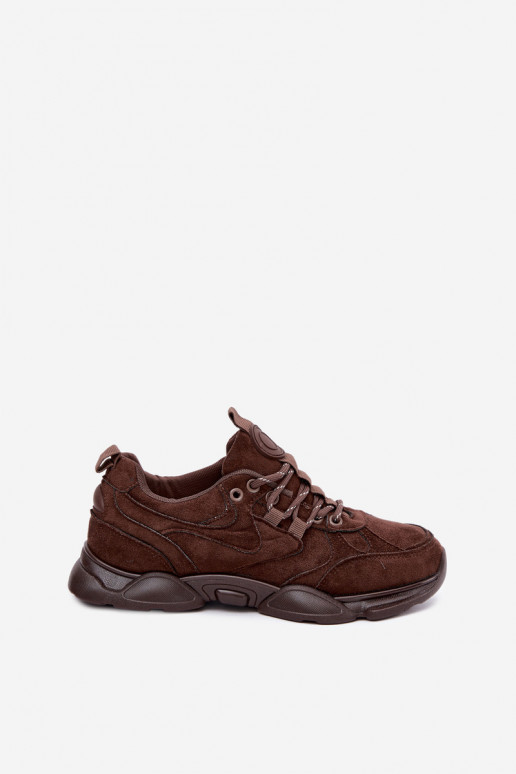 Zapatillas para mujer en color chocolate Shaley