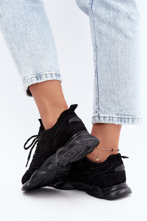 Zapatillas para mujer en color negro Shaley
