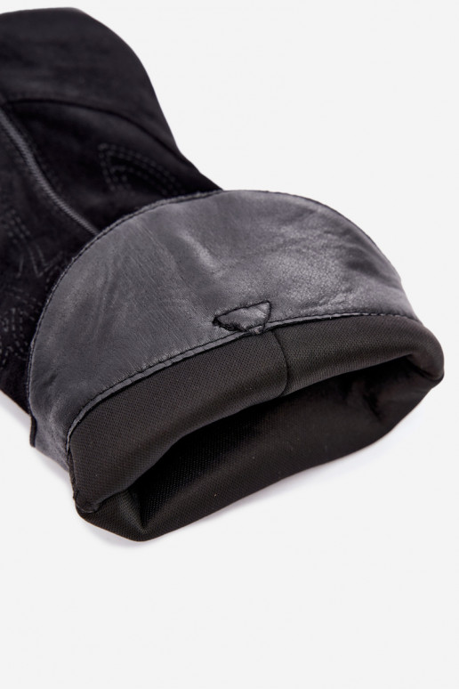 Botas largas de estilo cowboy con tacones en color negro Hartley