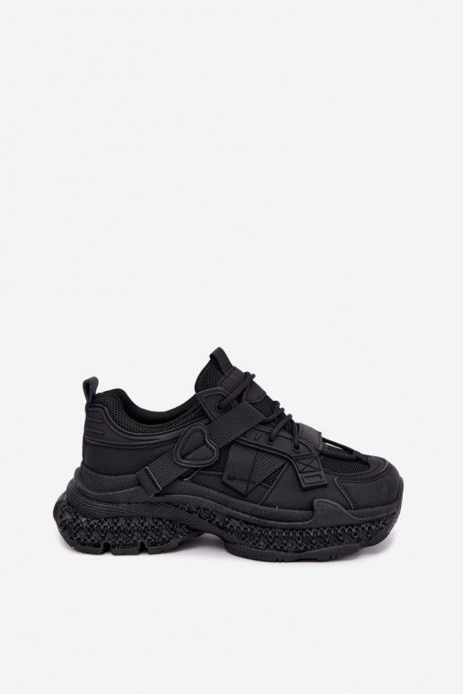 zapatillas con rayas en color negro Ellery