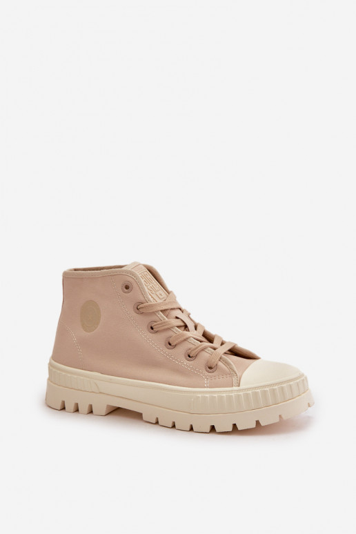 zapatos casual con caña Big Star OO274006 en color arena