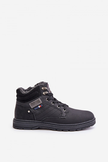 botas aisladas para hombre McBraun en negro 2