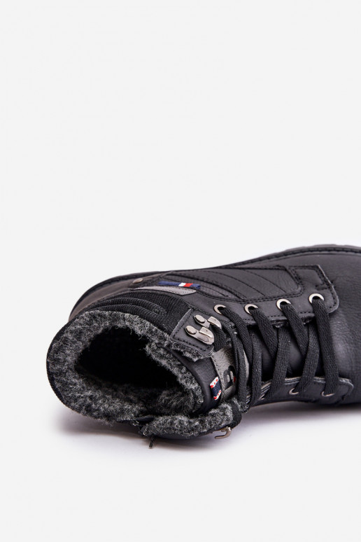 botas aisladas para hombre McBraun en negro