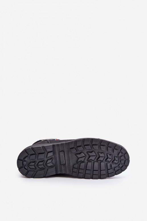 botas aisladas para hombre McBraun en negro