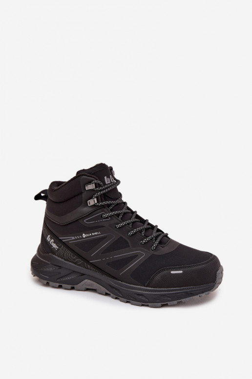 botas de senderismo aisladas para mujer Lee Cooper LCJ-25-01-3710 en negro
