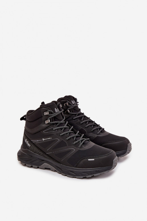 botas de senderismo aisladas para mujer Lee Cooper LCJ-25-01-3710 en negro