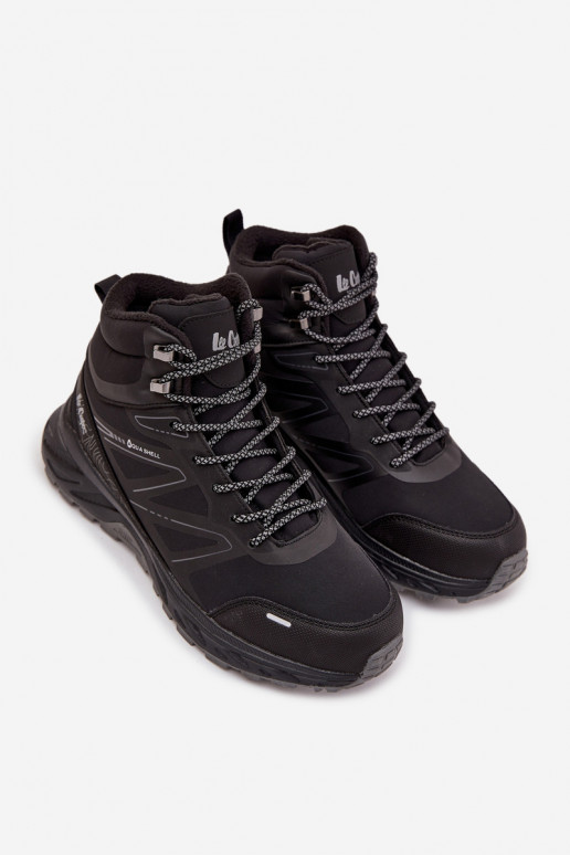 botas de senderismo aisladas para mujer Lee Cooper LCJ-25-01-3710 en negro