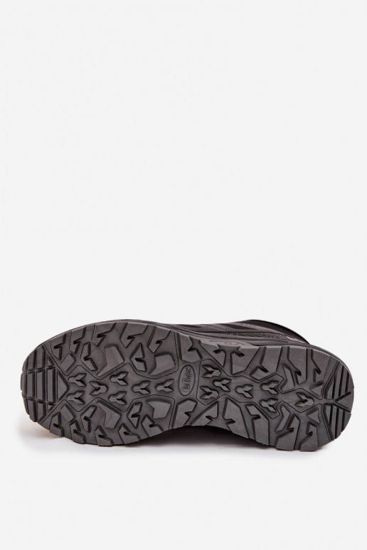 botas de senderismo aisladas para mujer Lee Cooper LCJ-25-01-3710 en negro