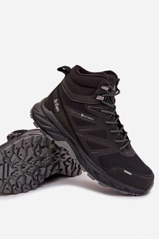 botas de senderismo aisladas para mujer Lee Cooper LCJ-25-01-3710 en negro