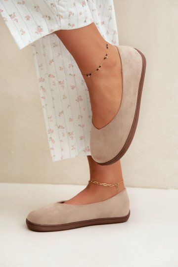 Bailarinas para mujer Barefoot en color arena Hollin
