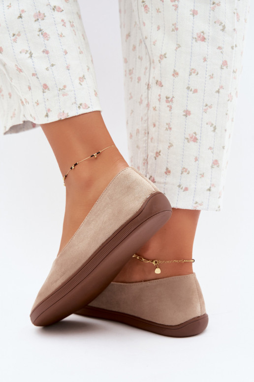 Bailarinas para mujer Barefoot en color arena Hollin